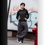 Load image into Gallery viewer, GOD.COM  Hoodie — "Stay Connected" Christian Faith Pullover Black