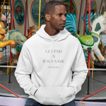 Load image into Gallery viewer, Get Paid In Jesus' Name Hoodie — Faith-Based Christian Pullover (Psalm 126:2)
