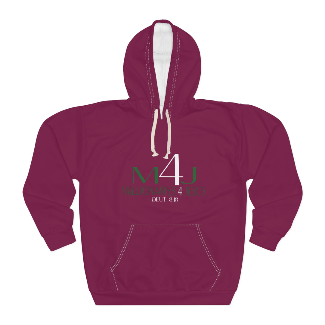 Maroon Millionaires for Jesus Unisex Pullover Hoodie - Perfect Gift for Jesus Lovers, Inspirational Wardrobe Essential, Comfortable Everyday Wear, [...]