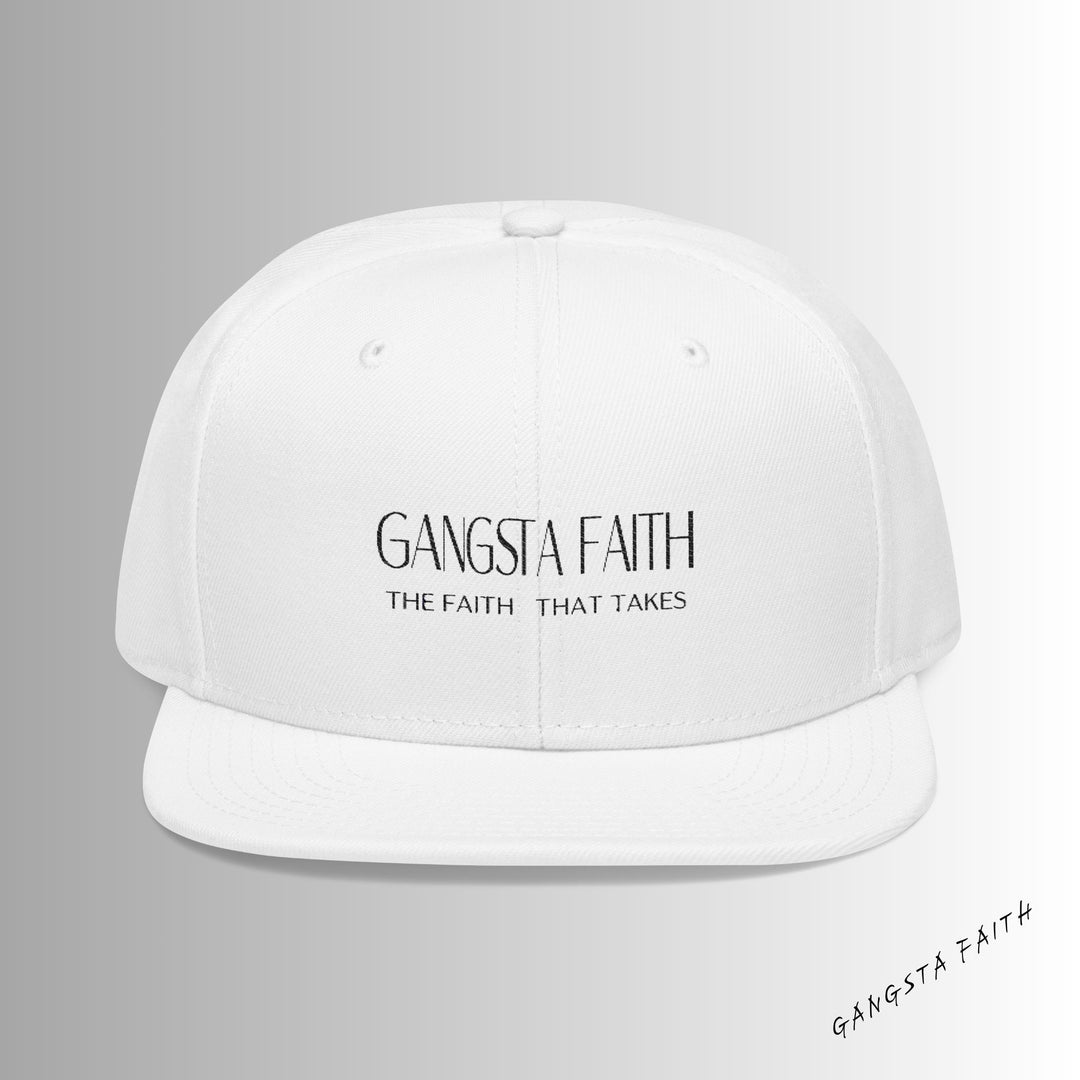 Embroidered Snapback Hat
