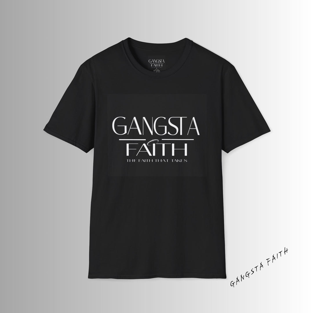 Slylish Gangsta Faith Unisex Christian T-Shirt Black