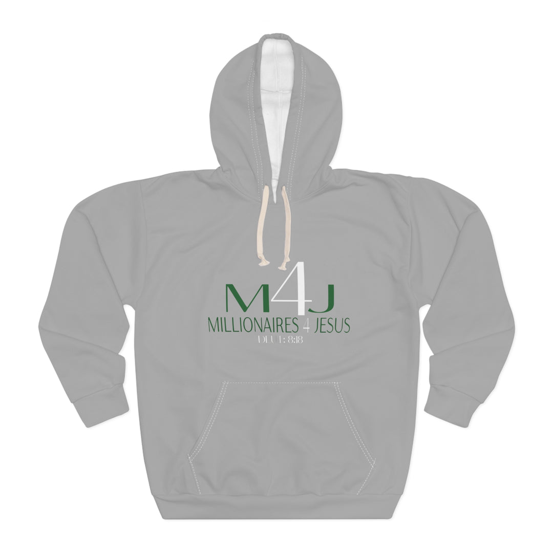 Grey Millionaires for Jesus Unisex Pullover Hoodie - Perfect Gift for Jesus Lovers, Inspirational Wardrobe Essential, Comfortable Everyday Wear, [...]
