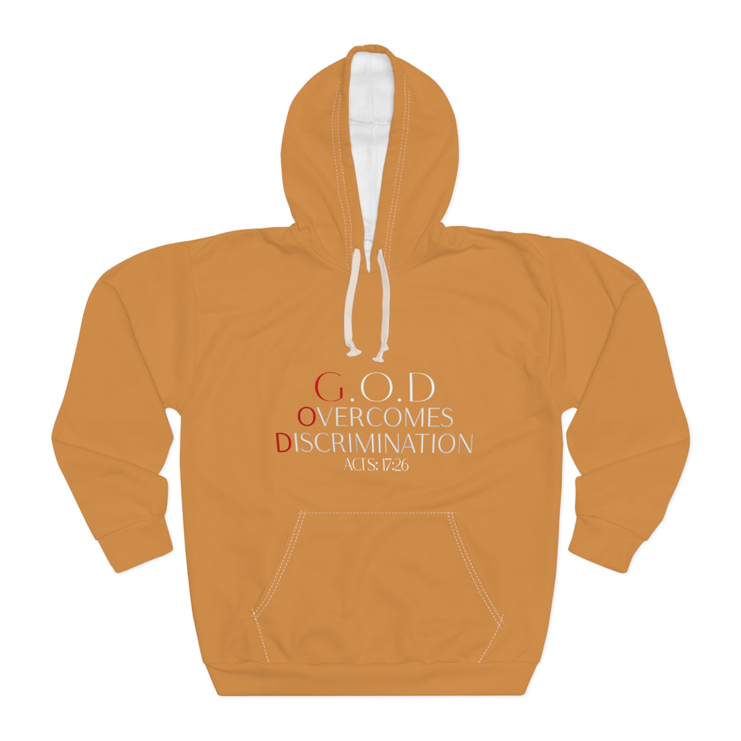 Acorn Unisex Hoodie - G.O.D Overcomes Discrimination, Cozy Sweatshirt, Inspirational Apparel, Perfect Gift for Advocates, [...]