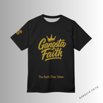 Load image into Gallery viewer, Gangsta Faith Christian Tee Shirt
